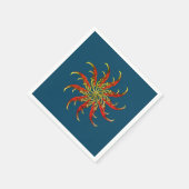 Serviette En Papier Poivrons rouges (Coin)