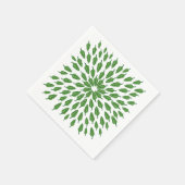 Serviette En Papier Poivrons verts (Coin)