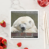 Serviette En Papier Polar_Bear_2015_0301 (En situation)