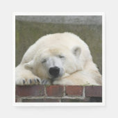 Serviette En Papier Polar_Bear_2015_0301 (Devant)