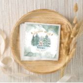 Serviette En Papier Polar Bear Adventure Attend le Baby shower