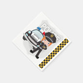 Serviette En Papier Police (Coin)