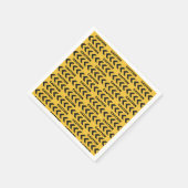 Serviette En Papier Police - Attention (Coin)