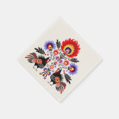 Serviette En Papier polish folk (Coin)