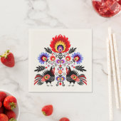 Serviette En Papier polish folk (En situation)