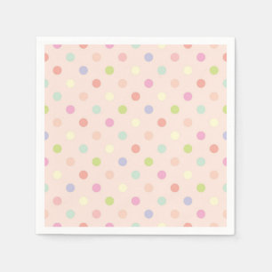 Serviette En Papier Polka dot