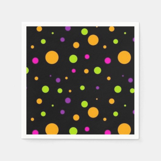 Serviette En Papier Polka dot (Devant)