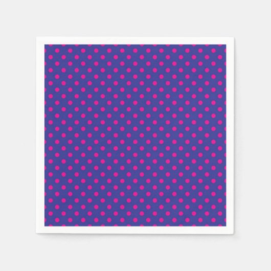 Serviette En Papier Polka dot (Devant)