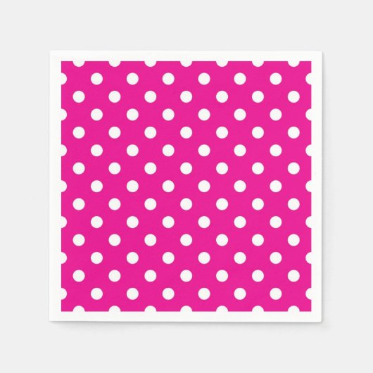 Serviette En Papier Polka dot (Devant)