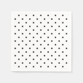Serviette En Papier Polka dot (Devant)