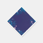 Serviette En Papier Polo d'eau de serviettes de fête - rose (Coin)