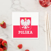 Serviette En Papier Pologne (En situation)