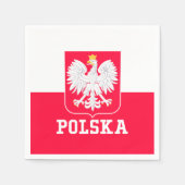 Serviette En Papier Pologne (Devant)