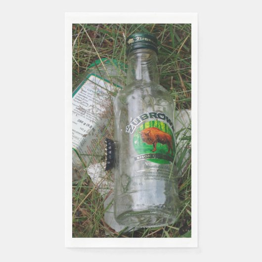 Serviette En Papier Polonais Vodka Serviette d'invité serviettes de ba (Devant)