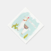 Serviette En Papier Pom Pom Llama Rama - Llater Llosers (Coin)