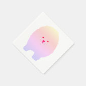 Serviette En Papier Poméranien, Chien, Papier d'art chiot (Coin)