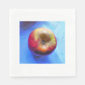 SERVIETTE EN PAPIER POMME (Devant)