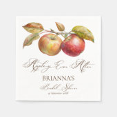 Serviette En Papier Pomme à tout jamais après la chute de la pomme à l (Devant)