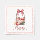 Serviette En Papier Pomme de nos Baby showers oculaires serviettes (Devant)