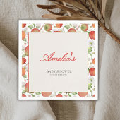 Serviette En Papier Pomme De Notre Oeil Automne Baby shower D'Automne