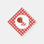 Serviette En Papier Pomme de notre oeil premier anniversaire Napkins (Coin)