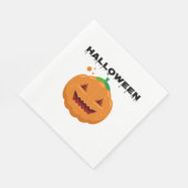Serviette En Papier pomme d'halloween (Coin)
