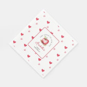 Serviette En Papier Pomme Douce De Notre Oeil Anniversaire (Coin)