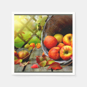 Serviette En Papier Pomme Harvest
