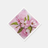 SERVIETTE EN PAPIER POMME ROSE BLOSSOMS PAPIER NAPKINS (Coin)