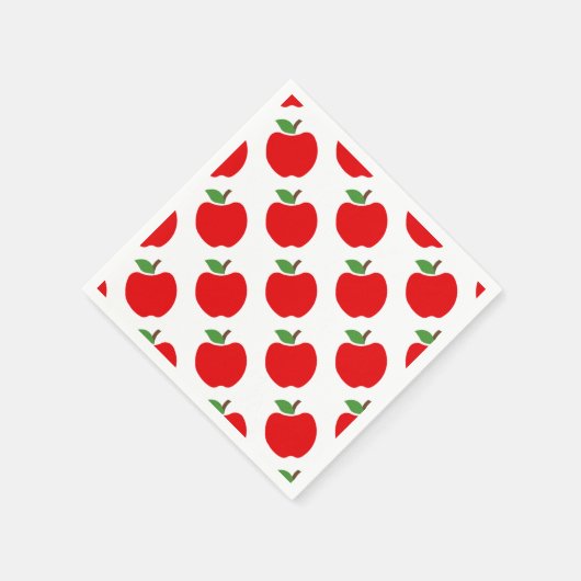 Serviette En Papier Pommes (Coin)