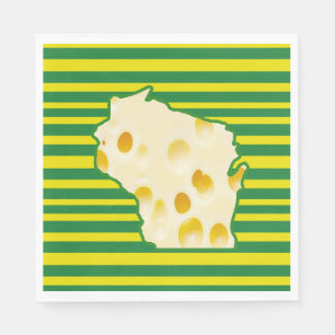 Serviette En Papier Pommes de table Wisconsin Party