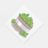 Serviette En Papier Pommes vertes (Coin)