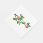 Serviette En Papier Pommier branche Napkins (Coin)