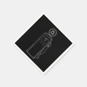 Serviette En Papier Pompe à café (Coin)