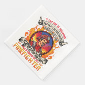 Serviette En Papier Pompiers (Coin)