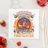 Serviette En Papier Pompiers (En situation)