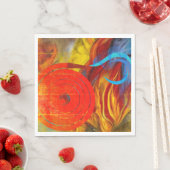 Serviette En Papier Pompiers Flare (En situation)