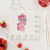 Serviette En Papier Poney (En situation)