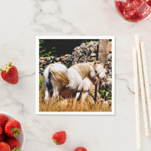 SERVIETTE EN PAPIER PONIES