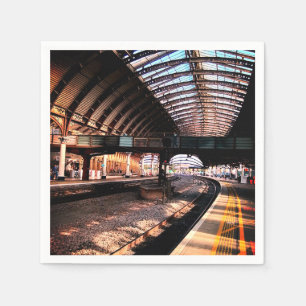 Serviette En Papier Pont à la gare