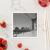 Serviette En Papier Pont Brooklyn (En situation)