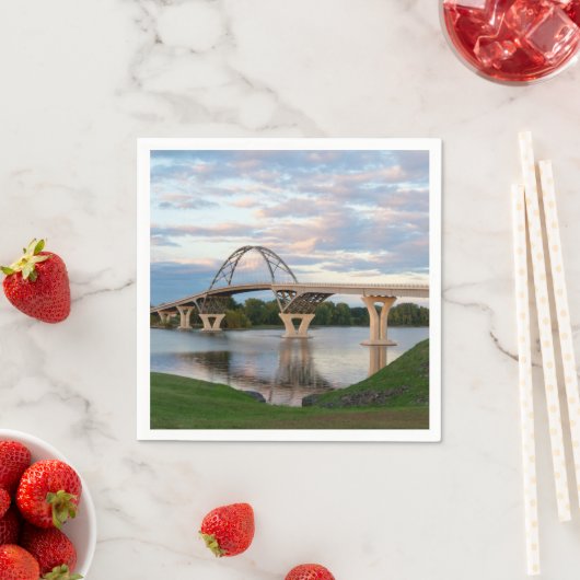 Serviette En Papier Pont Champlain (En situation)