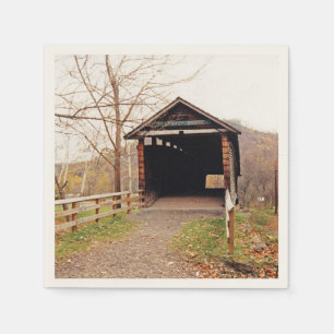 Serviette En Papier Pont couvert