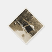 Serviette En Papier Pont couvert (Coin)