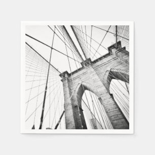 Serviette En Papier Pont de Brooklyn, New York