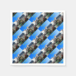 Serviette En Papier Pont du Rialto Venise - Pro Photo