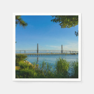 Serviette En Papier Pont pittoresque Arthur Ravenel