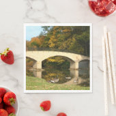 Serviette En Papier Pont Rainbow à l'automne au Grove City College (En situation)