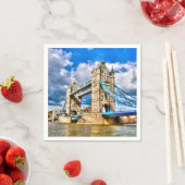 Serviette En Papier Pont Tower (En situation)