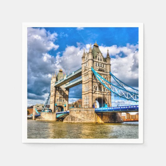 Serviette En Papier Pont Tower (Devant)